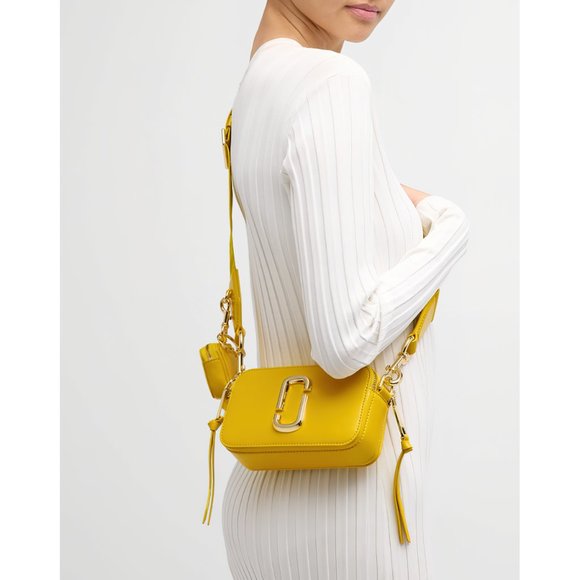 Marc Jacobs The Utility Snapshot Crossbody Bag Sun Yellow OS - Picture 16 of 16
